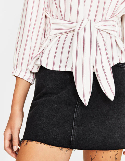 Fit Plaid Linen Shirt