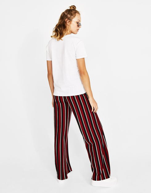 Flag Cotton Crewneck Sweater